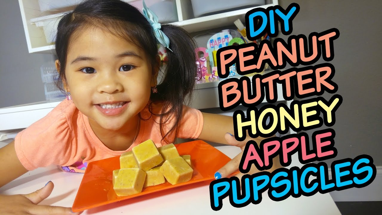 peanut butter pupsicles