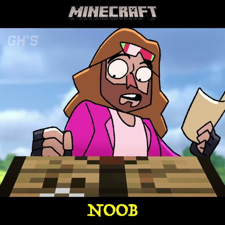 NOOB vs PRO #3 - MINECRAFT MOVIE ANIMATION | GH'S ANIMATION