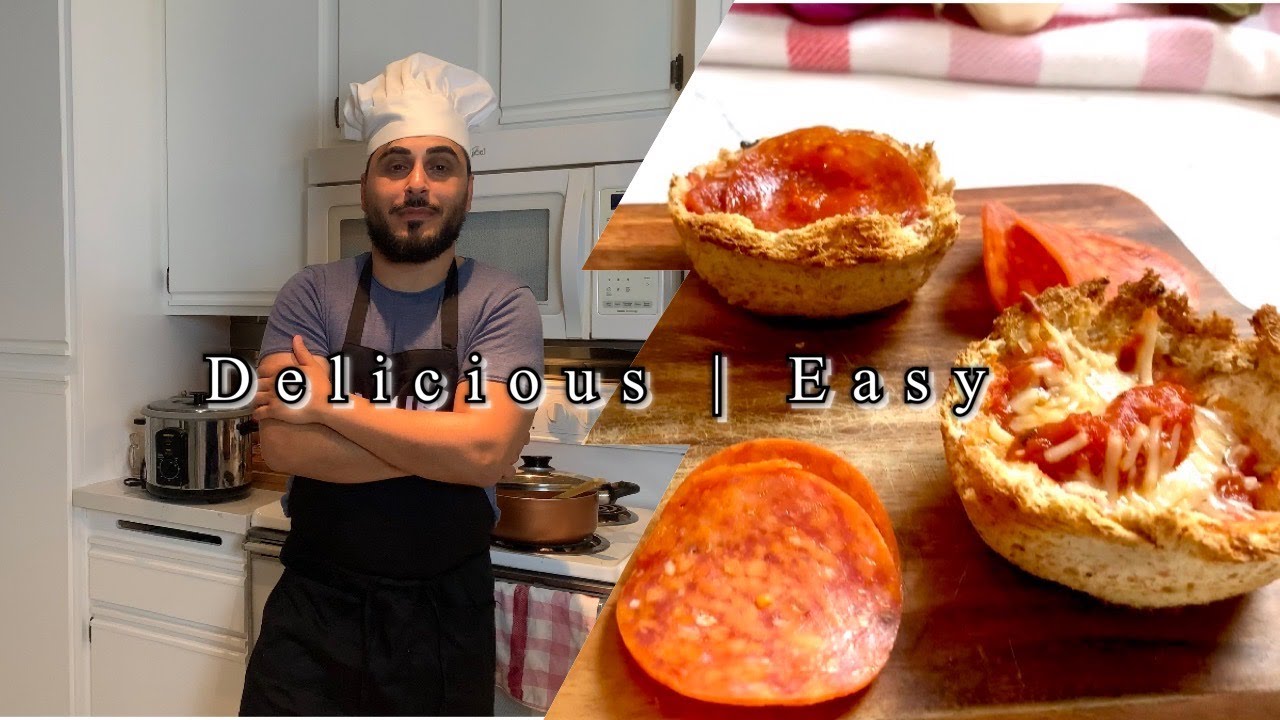 Mini PIZZA CUPS in 25 minutes!  | How to Recipe