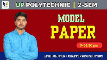 APPLIED MATHEMATICS-2 | MODEL PAPER LIVE SOLUTION 2023