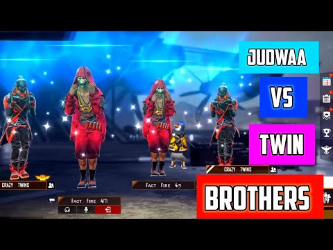 Judwaa Brother's Vs Twin Brother's Racing Challenge ?? 😂😂 || #shorts #factfire #freefire