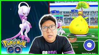 I Used CP 7529 Mega Mewtwo to Solo Mega Victreebel in Pokemon GO screenshot 1