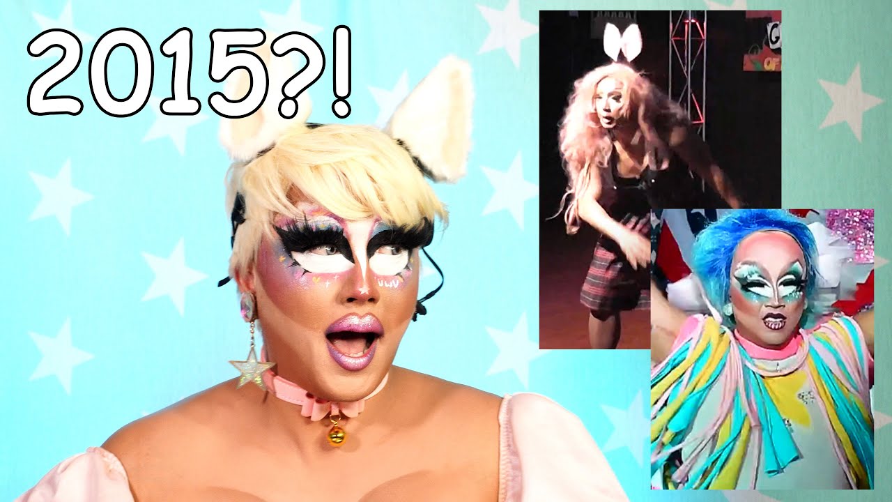 Reacting to My Old Drag Performances with Mindreading Cat Ears