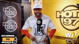 Ryze Hendricks "RYZE" Hot 97 Who's Next In-Studio performance