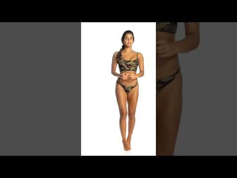 Volcom Can't Sea Me Crop Bikini Top | SwimOutlet.com