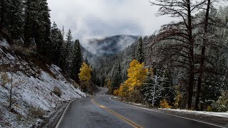 Million Dollar Highway and Pinkerton Hot Springs  Ouray, Colorado