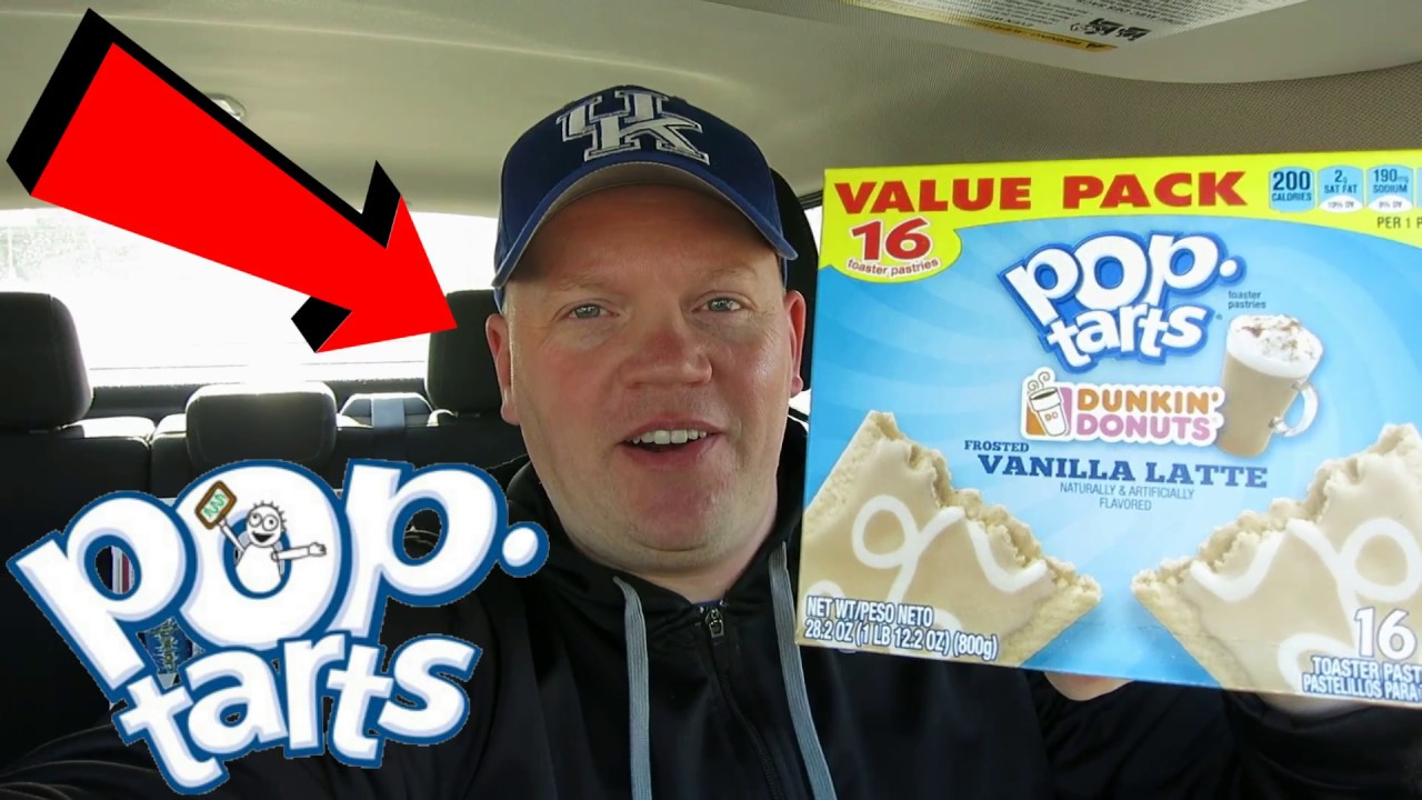 Reed Reviews Dunkin Donuts Pop Tarts Vanilla Latte