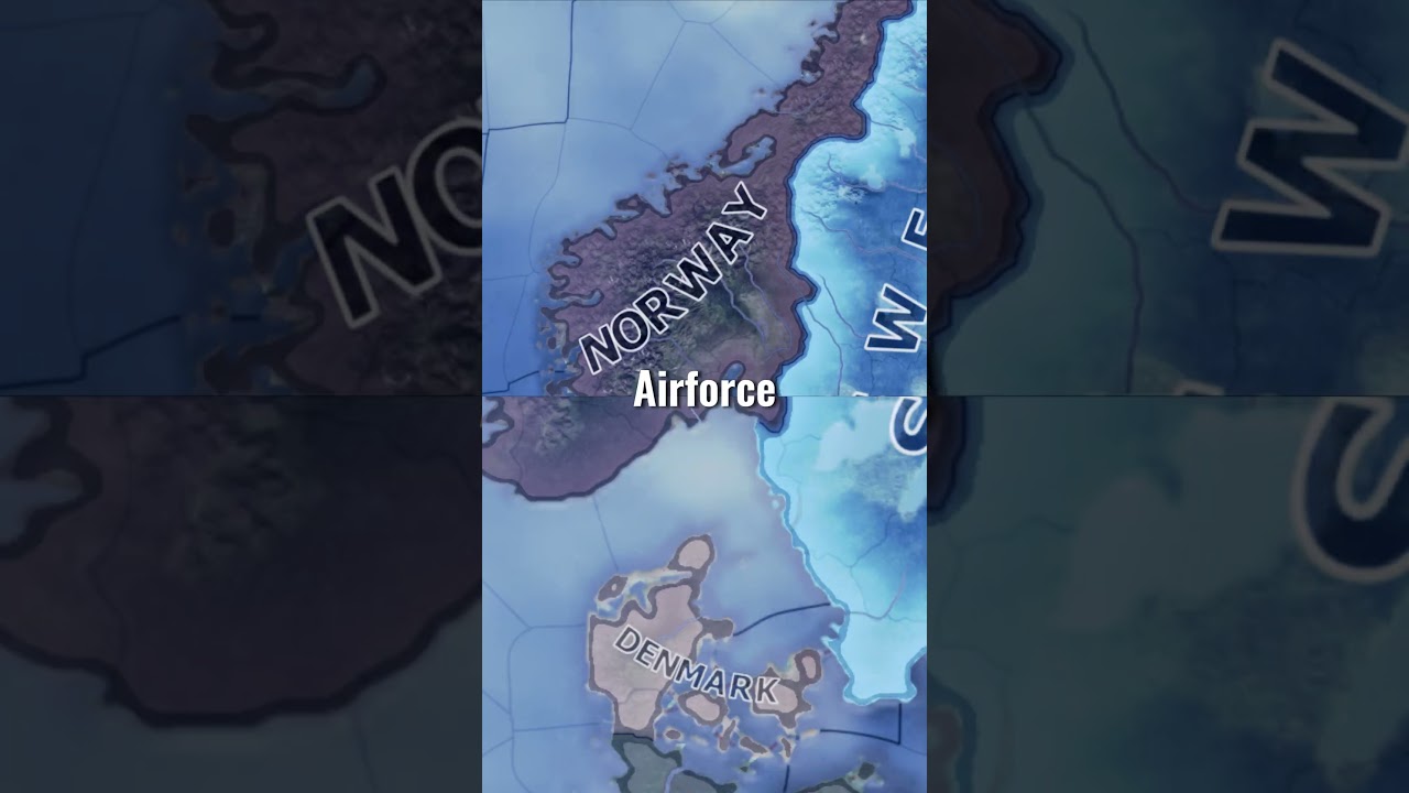 Norway vs Denmark | HOI4 Edit