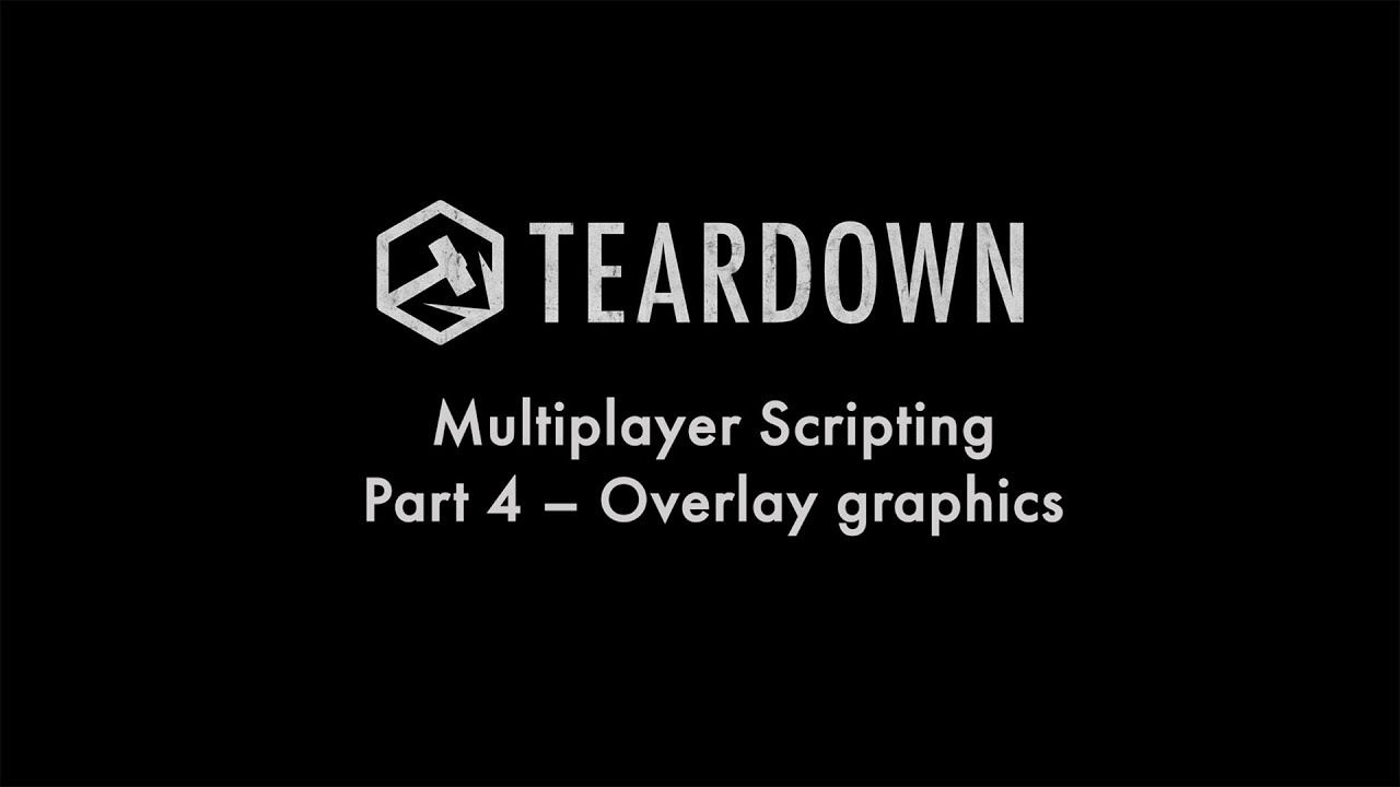 Multiplayer Scripting Part 4 - Overlay graphics - YouTube