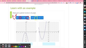 BB.15 Match quadratic functions and graphs