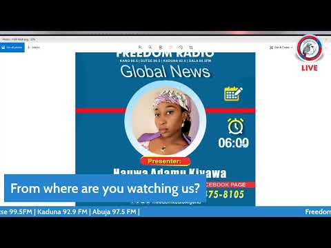 Freedom Global News: Hauwa Adamu Kiyawa 16-11-2021