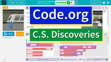 Code.org Lesson 23.6D Collisions | Tutorial with Answers |  Collision Types Practice D