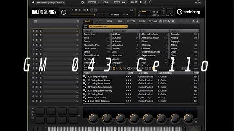 Pokémon Instruments: [GM 043] Cello | Steinberg - HALion Sonic SE