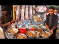 Breakfast street food in afghanistan  famous siri paye in nashta  kabuli pulao  karahi  rosh