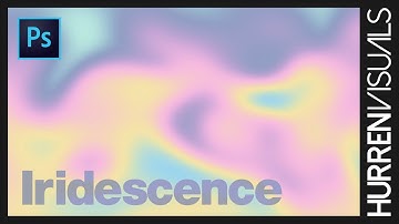 Iridescent/Holographic Effect ━ Tutorial (#Photoshop)