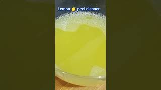 homemade lemon peel   cleaner || #shorts #viralshorts #lemonpeel