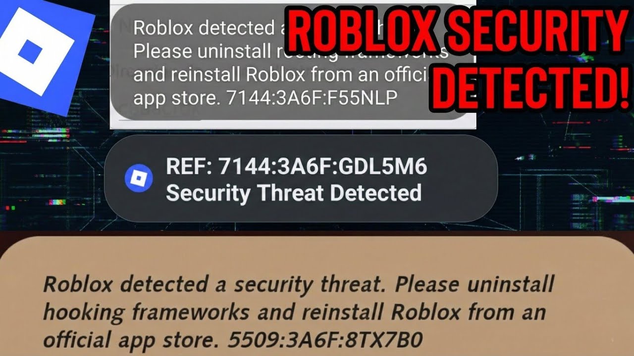 Roblox Security Threat Detected Fix | Rooting & Hooking Frameworks