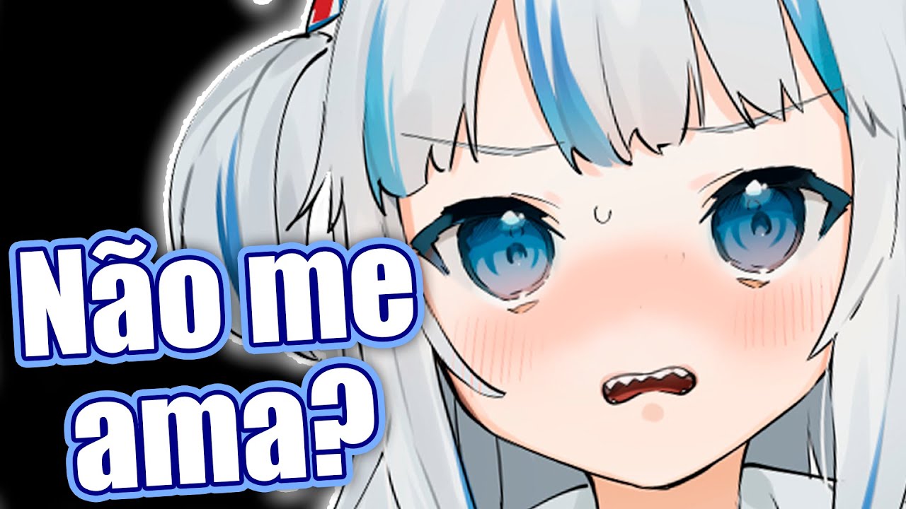 Gura tem seus sentimentos feridos por não ser mais a crush de seu inscrito...