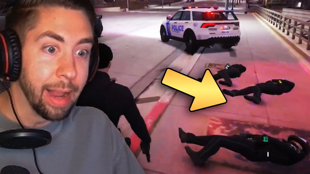 Реакция мистера К на то, что полицейские дают команды, будучи сбитым с ног, и не только! | Prodig...