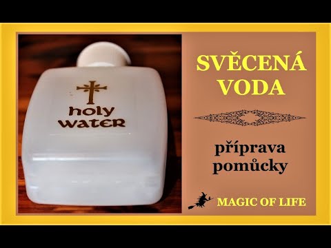 Video: Jaká Modlitba Před Pitím Svěcené Vody