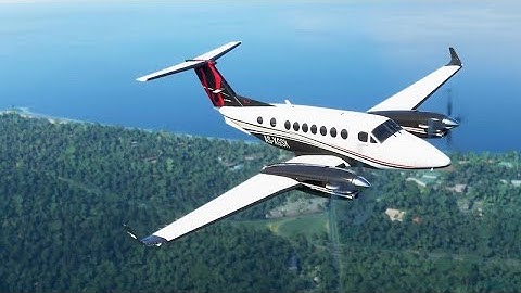 VFR FLYING FS2020 KING AIR