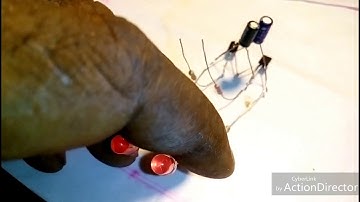 How to Make Flasher Lighting  by C828 (NPN) Transistor