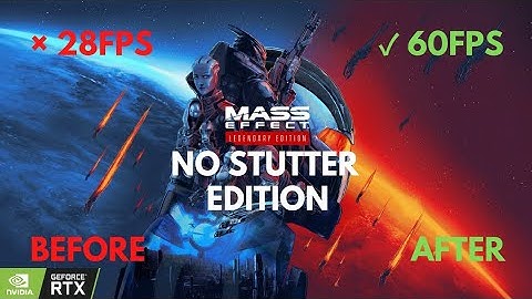 Mass Effect 1 Legendary Edition Low FPS stutter fix 100% | No clickbait
