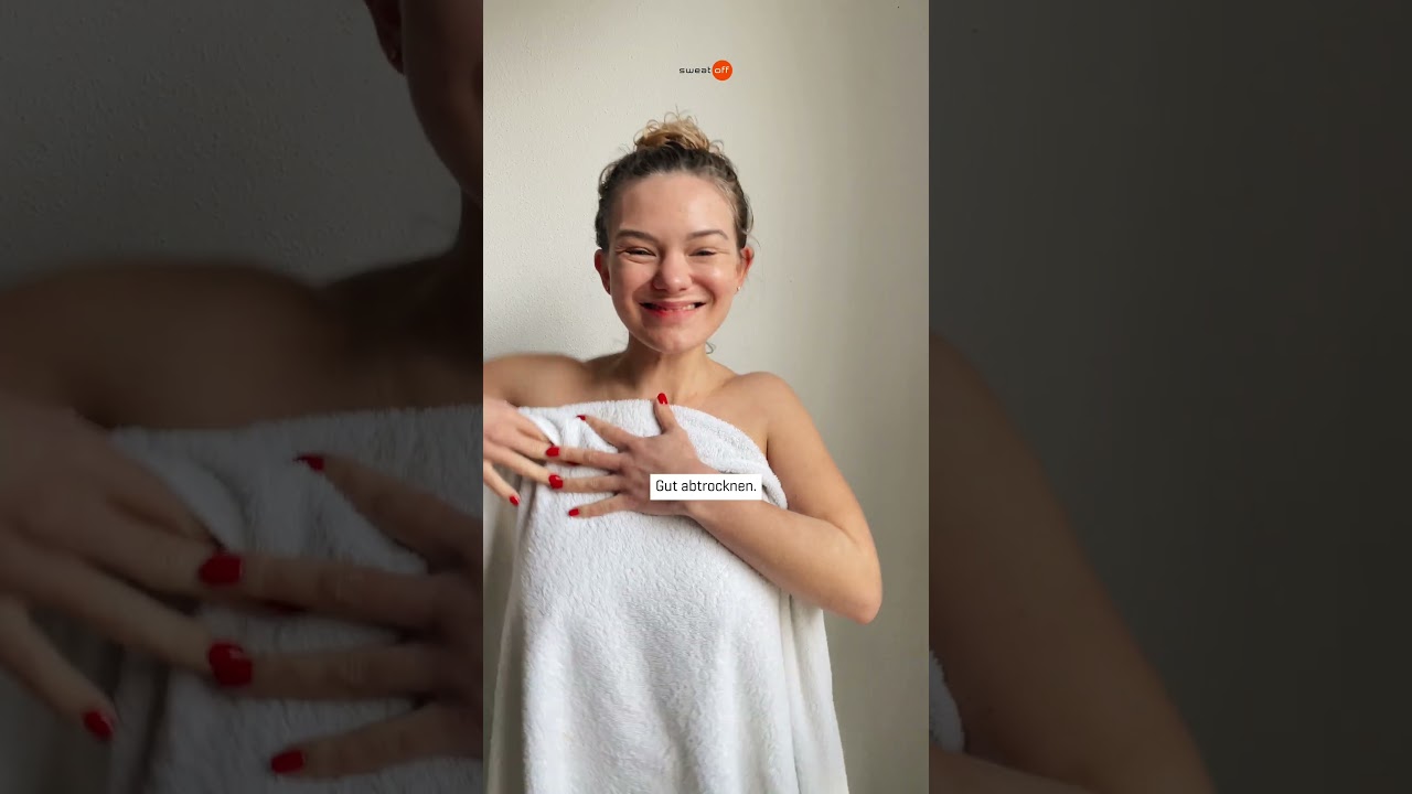 Deine neue Abendroutine mit Waschies und dem Sweat-Off Roll-On für einen schweißfreien Alltag!