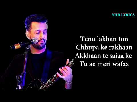 Dil Diyan Gallan (Lyrics)Song | Atif Aslam | Salman Khan | Romantic Song | Yhb Lyrics