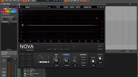 TDR Nova Compressor as Transient Shaper