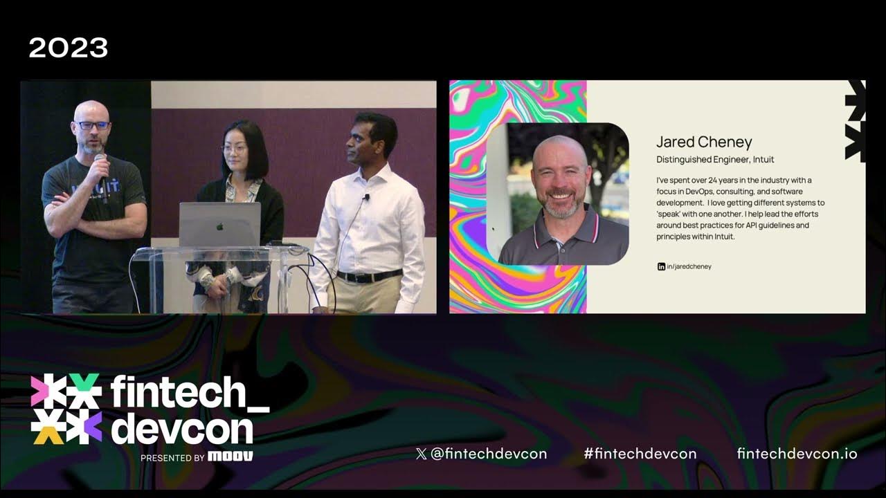 fintech_devcon 2023 Building fintech APIs at scale with Lucy Shen, Jared Cheney, & Suresh