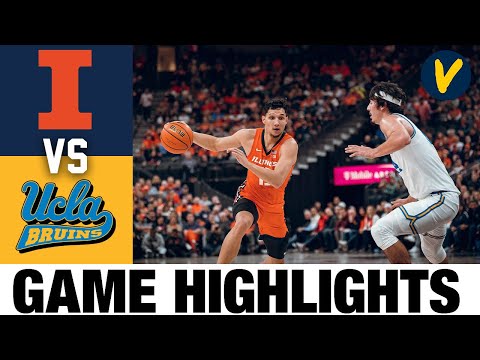 19 Illinois Vs 8 Ucla | 2022 College Basketball Highlights