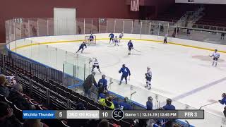 Alessondra Click Shot On Goal Ref Called No Goal Okc Vs. Wichita Jr. Thunder Game 1