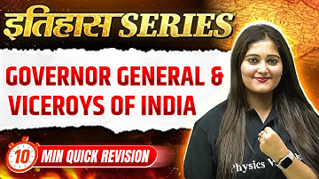 Tricks to Learn Governor General and Viceroys of India | UGC NET History | UGC NET JUNE 2025 | PW