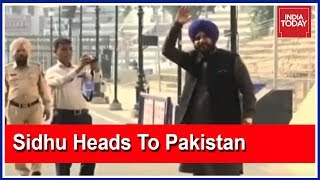 Navjot Singh Sidhu Heads To Pakistan For Kartarpur Corridor Event