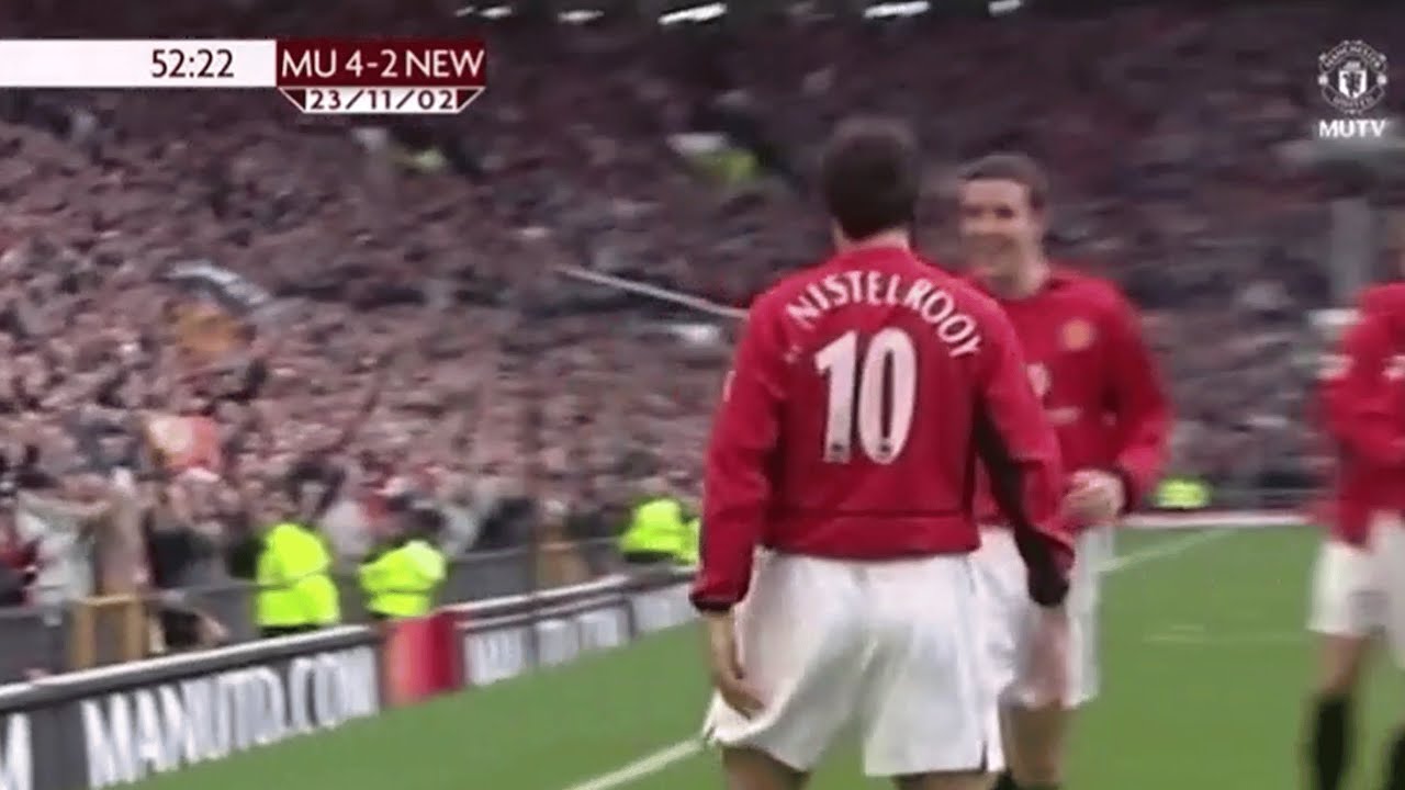 Manchester United (5-3) Newcastle United FULL MATCH 2002/2003 Premier League