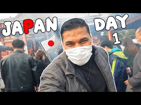 The Visit to JAPAN 🇯🇵 (Vlog Day 1)