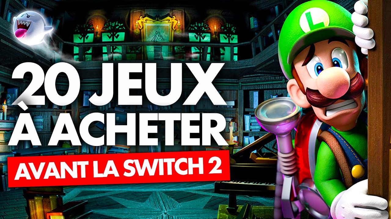 Nintendo : 20 JEUX Switch à acheter MOINS CHER avant la Nintendo Switch 2 💥