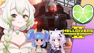 The Automatons Are No More! ~ Laimu, Hackerling & Squchan play Helldivers 2