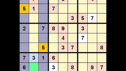 How to Solve Washington Times Sudoku Difficult December 25, 2020