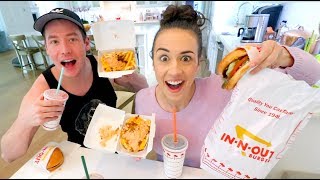 I CAN FINALLY TALK ABOUT MY NETFLIX SPECIAL! -  In-N-Out Mukbang