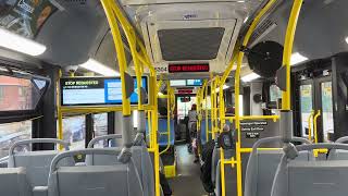 2025 New flyer Xd60 #6304 Bx40 bus ride to East Tremont Av/Leland Av from E 180 st/Crotona Ave.