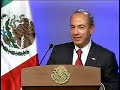 Discurso de Felipe Caldern ante los 300 lderes ms influyentes de Mxico en el 2007.