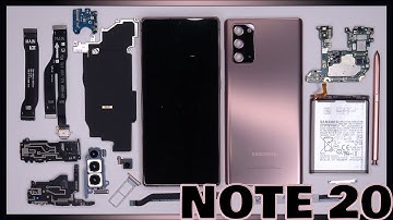Samsung Galaxy Note 20 Disassembly Teardown Repair Video Review