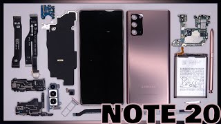 Samsung Galaxy Note 20 Disassembly Teardown Repair Video Review