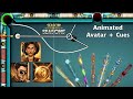 8 ball pool - Animated Avatar New 🤯 Season of Seasons Animated Cues