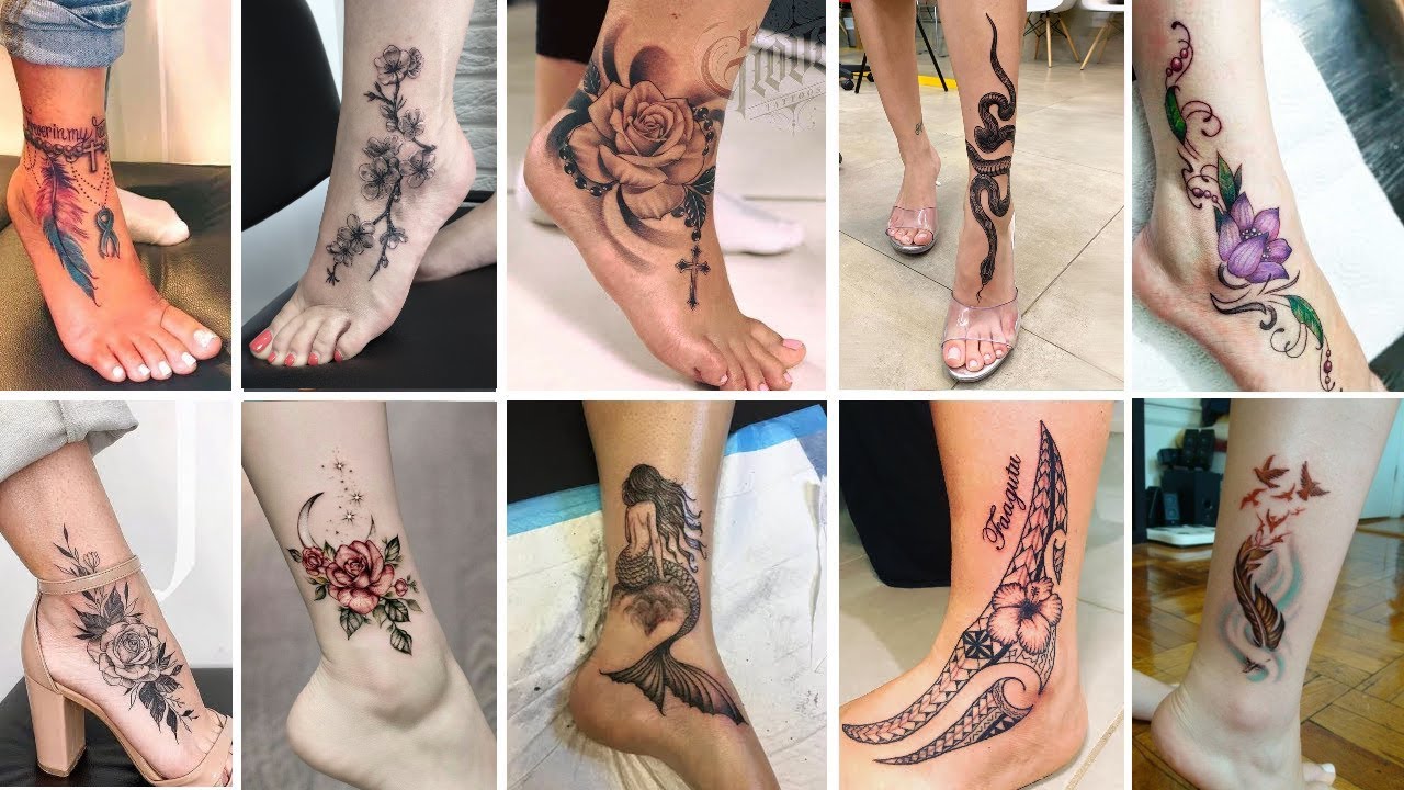 65 Best Ankle Tattoos For Women 2023 Guide