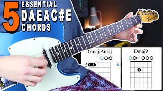 5 Essential DAEACE Guitar Chords For Midwest Emo amp Math Rock