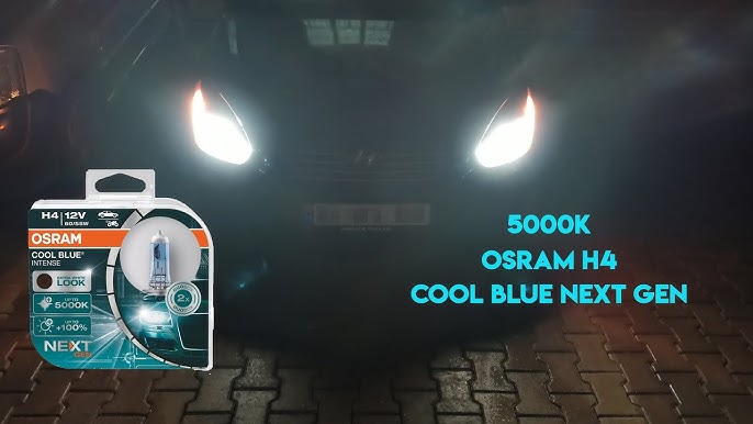 Osram H4 Cool Blue Intense,Xenon Look. - YouTube