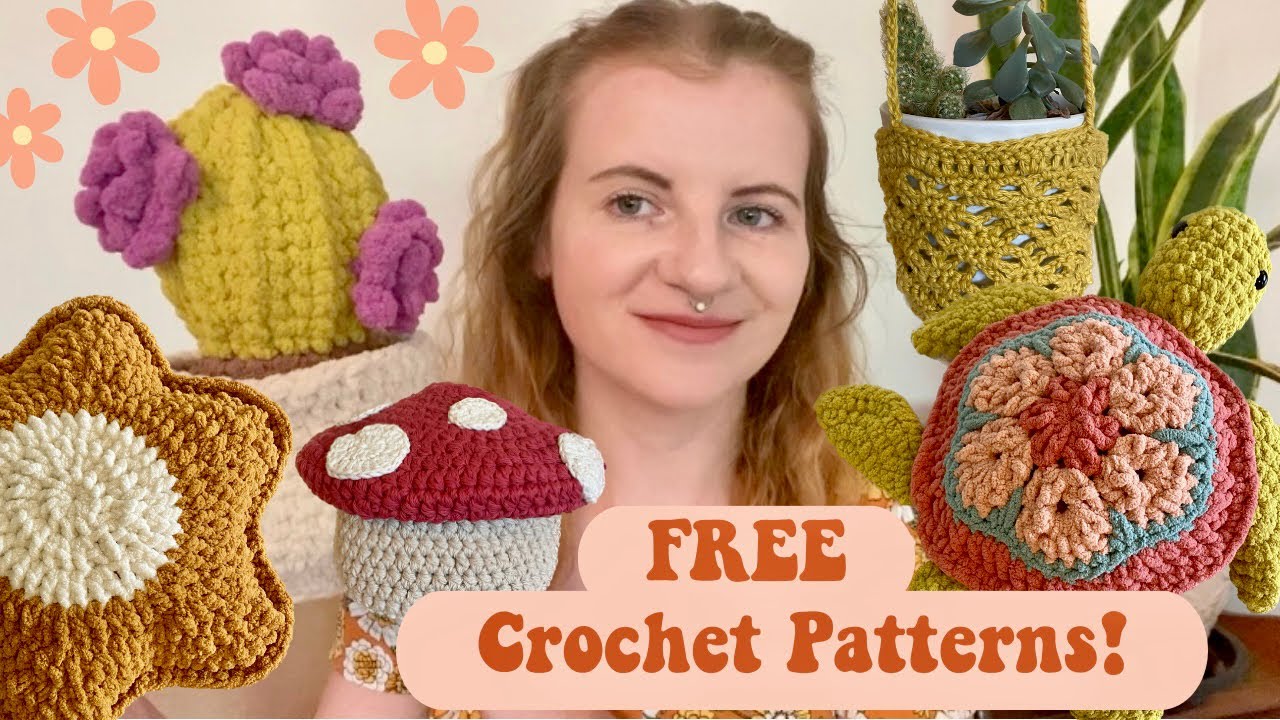 5 Free Crochet Patterns You Should Make